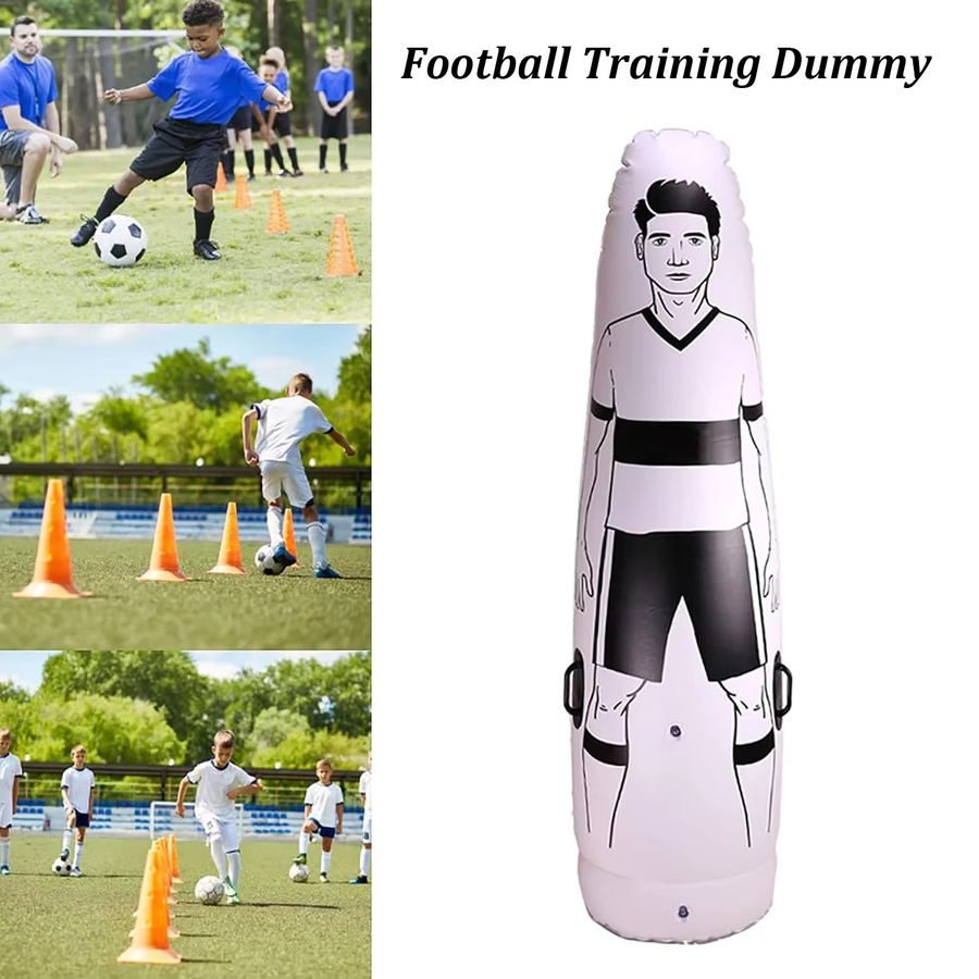 Ninth World Aufblasbarer Fußball-Schnuller, Trainingsschnuller, 175 cm - Bild 6