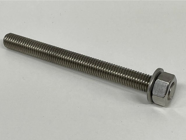 Fischer Gewindestange FIS G V4A aus Edelstahl in Silber, 4 Stück - Bild 1