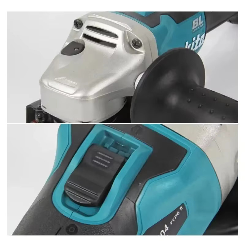 Makita DGA404 Elektrischer Winkelschleifer mit bürstenlosem Motor, 125 mm, inklusive 18V 6Ah Akku - Bild 3