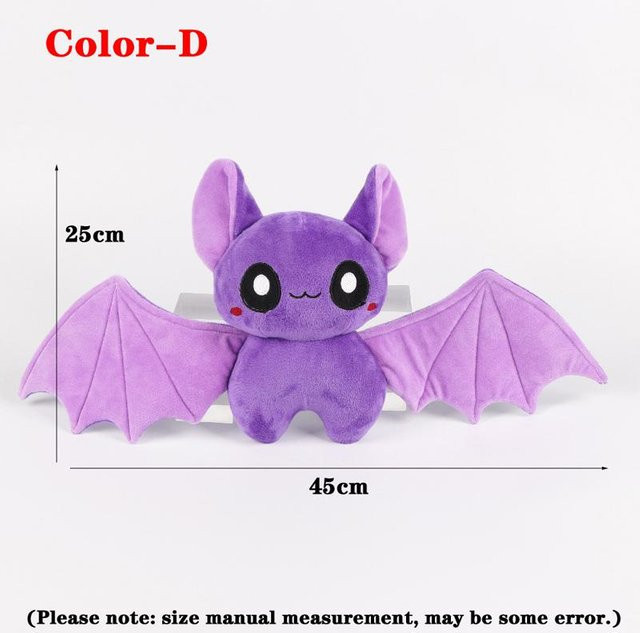 Yiran toy Fledermausflügel Plüschtier, Schwarz Rot Lila, ab 14 Jahren - Bild 1