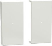Merten Dimmer Abdeckung System M, 2-fach, Polarweiß glänzend, MEG5220-0319 - Bild 1