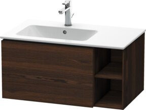 Duravit L-Cube Waschtischunterschrank Nussbaum gebürstet, B/H/T: 82 x 48,1 x 40 cm - Bild 1
