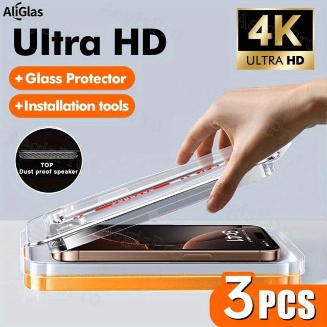 3-teiliges Set Xiaomi Displayschutzfolien für Xiaomi 12, 12 Pro und 12X mit vollständiger Abdeckung, 9H Härte und Anti-Fingerabdruck-Beschichtung, transparent - Bild 1