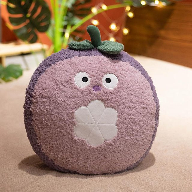 Yiran toy Frucht Plüschtier Puppe Kissen, Avocado Erdbeere Mango Karotte Ananas, 35/45cm - Bild 1