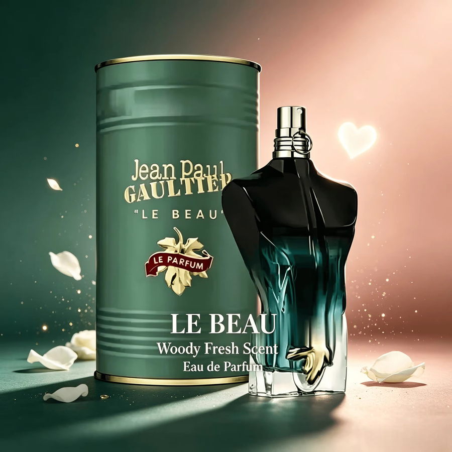 Jean Paul Gaultier Le Beau Le Parfum Eau de Parfum, 125 ml, Herren, Holzig, Tonkabohne, Sandelholz - Bild 4