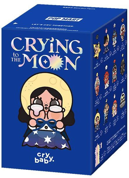 POP MART Crybaby Crying to the Moon Serie, Figuren Blind Box, Blau - Bild 1