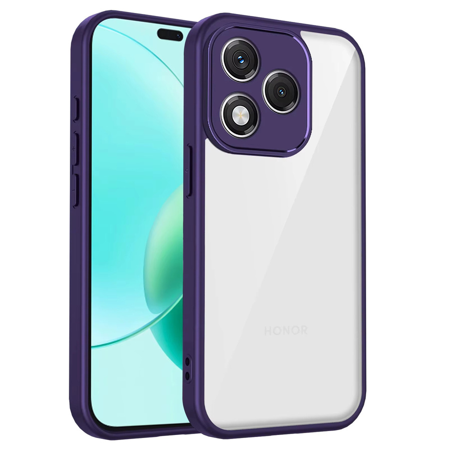 ABR NX1 Handyhülle für Honor 400 Lite, Stoßfeste Silikon-Schutzhülle mit transparenter matter Rückseite - Bild 1