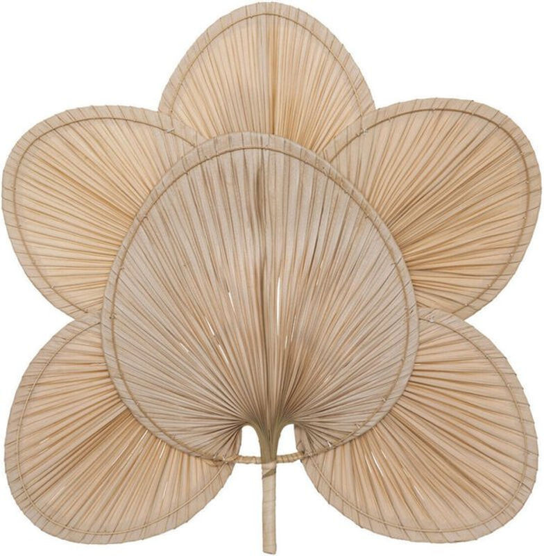 Wanddekoration Selma von Atmosphera in Beige aus Rattan und Bambus im Bohemian Stil - Bild 1