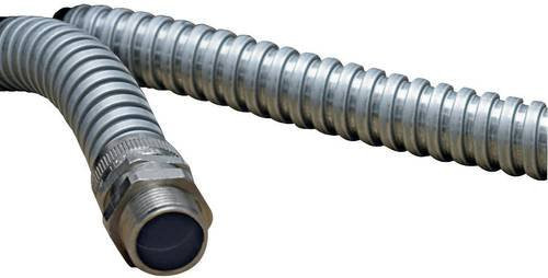 HellermannTyton SC20 Stahlschutzschlauch aus verzinktem Stahl in Silber, Durchmesser: 16,90 mm - Bild 1
