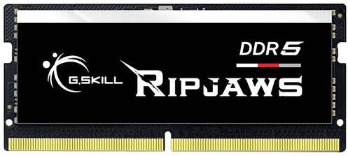 G.Skill Ripjaws DDR5 Laptop-Arbeitsspeicher Kit 32GB (2 x 16GB) 5600MHz SO-DIMM CL40 Schwarz F5-5600S4040A16GX2-RS - Bild 1