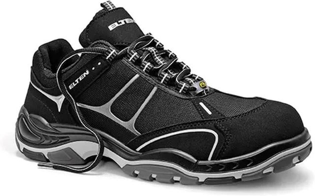 Elten Sicherheitshalbschuh Motion Low ESD S2 in Grau/Schwarz Gr. 39 - Bild 1
