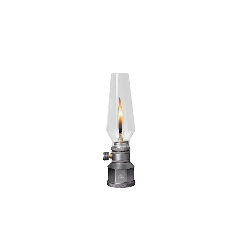 Mounthiker Retro Gas-Ambiente-Licht Set für Camping und Outdoor mit warmweißem Licht und Glas-Design - Bild 2