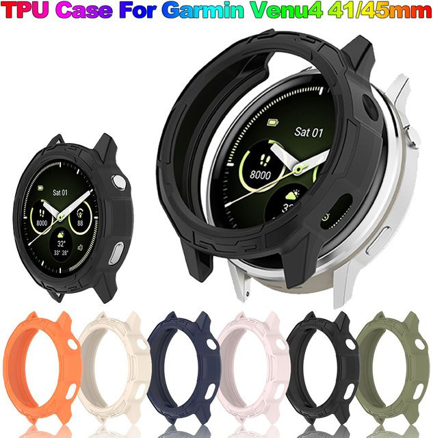 Arvin Silikonhülle für Garmin Venu 4, Schwarz, Unisex - Bild 1