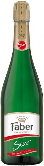 Faber, Perlwein, trocken, Schaumwein, 0,75 l - Bild 1