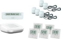 Homematic IP Set Fußbodenheizung Basic für 5 Räume mit Thermostaten in Weiß zur App- und Sprachsteuerung - Bild 1