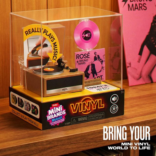ZURU Mini Brands Really Works, Vinyl-Spielset Blind Box, ab 3 Jahren - Bild 1