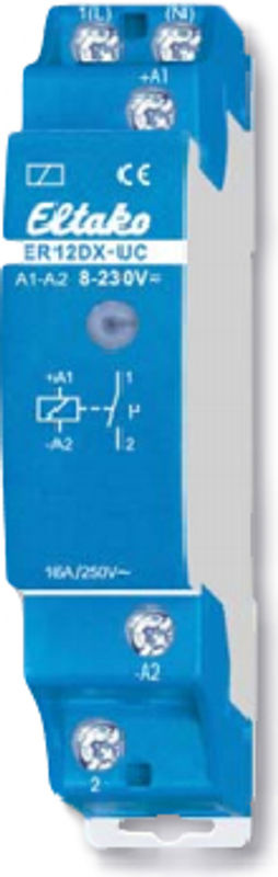 Eltako Schaltrelais ER12DX-UC in Blau mit 16A und 1 Schließer - Bild 3
