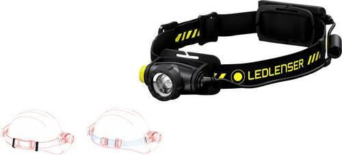 Ledlenser H5R Work LED Stirnlampe, dimmbar, 500 lm, Schwarz, IP67, wiederaufladbar - Bild 1