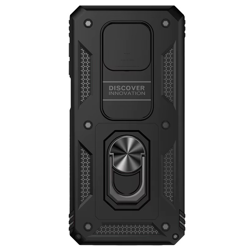 Xiaomi Redmi Note 9S / 9 Pro / 9 Pro Max Schutzhülle mit magnetischem Ring und Stoßfestigkeit in Schwarz oder Blau - Bild 2