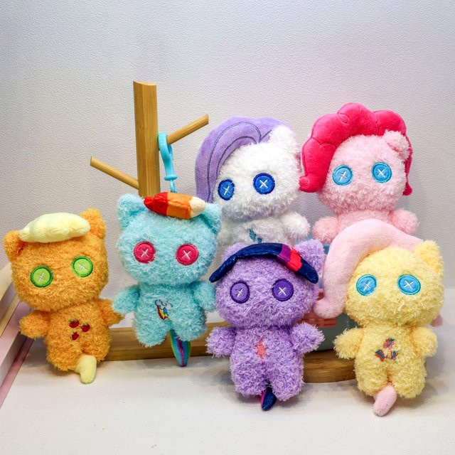 Hasbro My Little Pony Plüsch-Anhänger, Applejack, Pinkie Pie - Bild 1