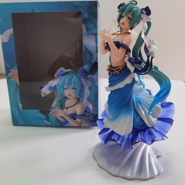 Hatsune Miku Meerjungfrauen Mädchen, Tischdekoration, ab 14 Jahren - Bild 1