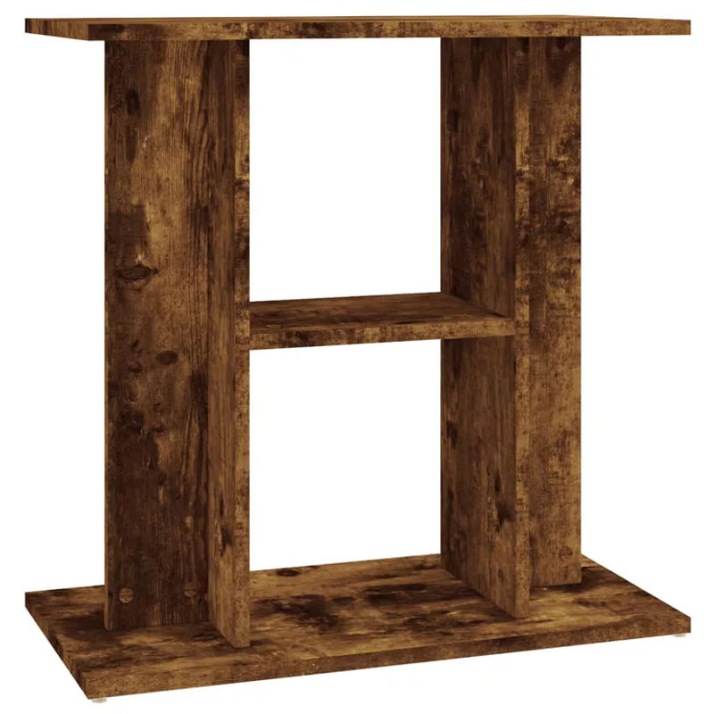 Vidaxl Aquariumschrank aus Holzwerkstoff in Geräuchert Eiche, Braun, B/T/H: 60 x 30 x 60 cm - Bild 5