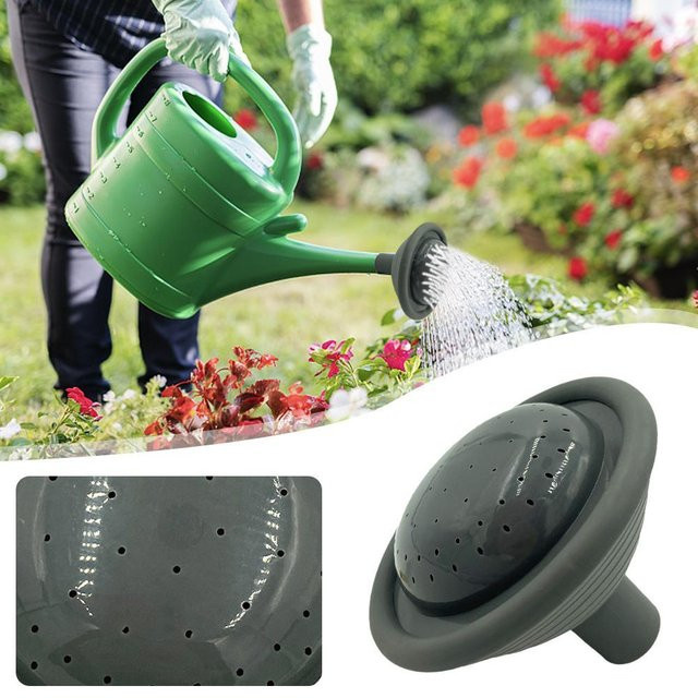 KITPIPI Gießkanne mit universellem Sprinklerkopf für Pflanzen und Blumen in Grün - Bild 1