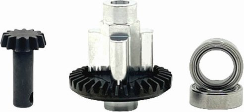 MJX Vorne Hinterachse Regenschirm Getriebe, Metall, Zubehör - Bild 1
