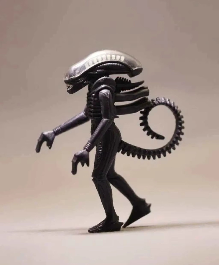 HEROCROSS Alien-Figur, Einzelfigur, Weltraum, schwarz, adults - Bild 2