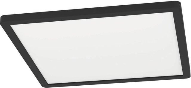 Eglo LED-Deckenleuchte Expert Minerario in Schwarz, quadratisch, IP54 für Badezimmer und Küchen - Bild 1