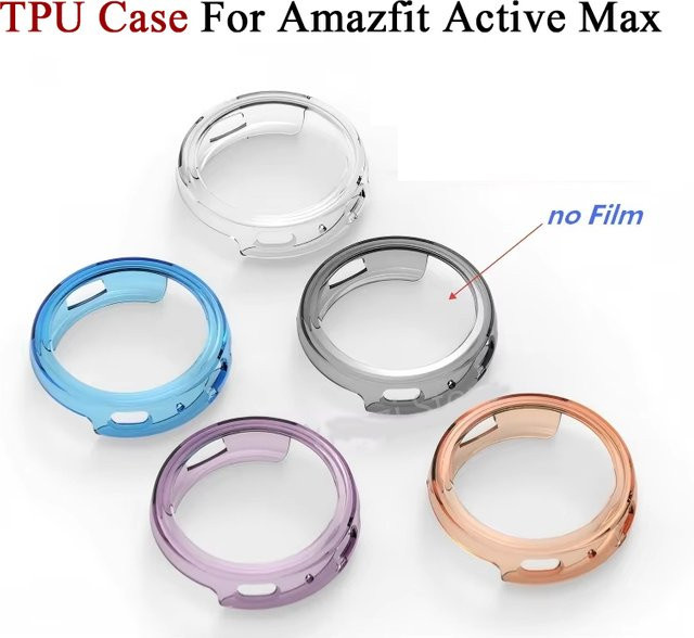 Amazfit Schutzhülle TPU, transparent, Smartwatch Zubehör - Bild 1