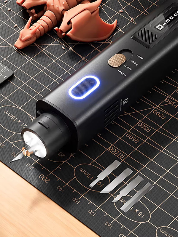 Galacok Ultraschall-Cutter für Acryl und Kunststoff, Handheld-Graviermesser in Schwarz - Bild 5