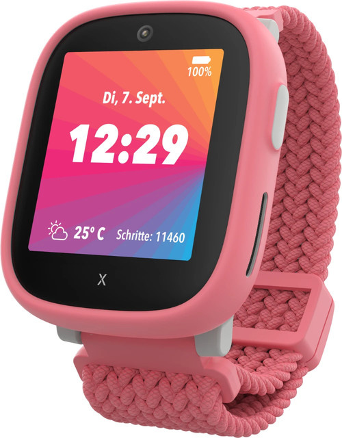 Xplora X6 Play 2. Generation Kinder-Smartwatch mit GPS, Anruffunktion und Cellular-Unterstützung in Pink - Bild 1