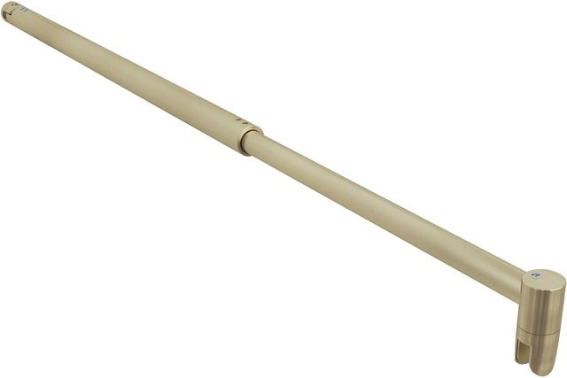 AICA Flexible Stabilisatoren für Duschkabinen und Glaswände, Gold Glänzend, Breite: 70-120 cm, für 6-10 mm Glasstärke - Bild 1