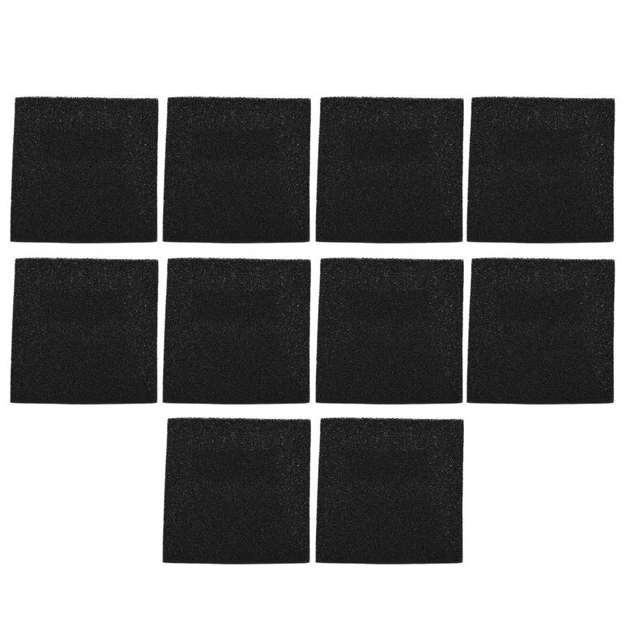 10 Stück KKMOON Aktivkohlefilter in Schwarz für Rauchabsorber und Dampfabsauggeräte, B/B: 13 x 13 cm - Bild 3