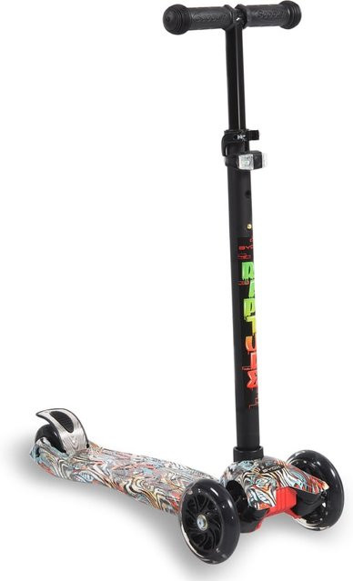 Byox Rapture Scooter aus Alu mit Leuchträdern in türkis ab 3 Jahren - Bild 1