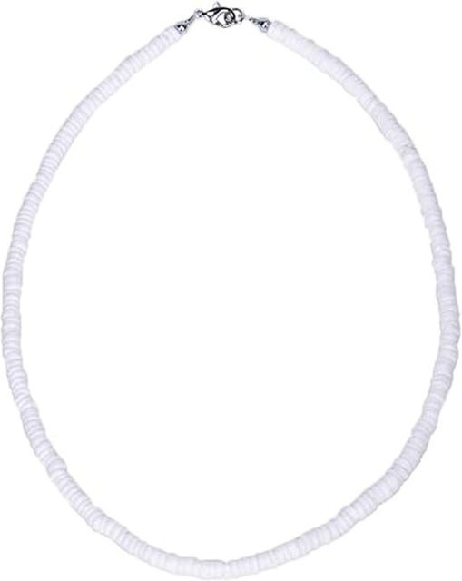 RUIYI Halskette, Puka Muschel, Weiß, Unisex - Bild 1