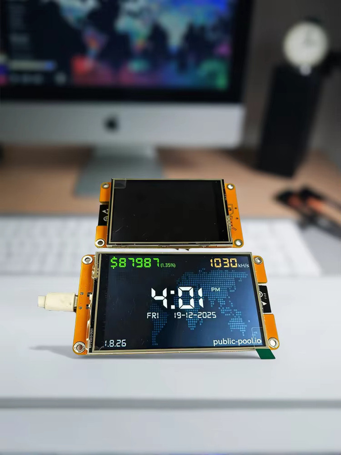 Heltec Automation NerdMiner V2 Lucky Miner ESP32 mit 3,2 Zoll Smart Display für Bitcoin Solo Lottery 960KH/s - Bild 7