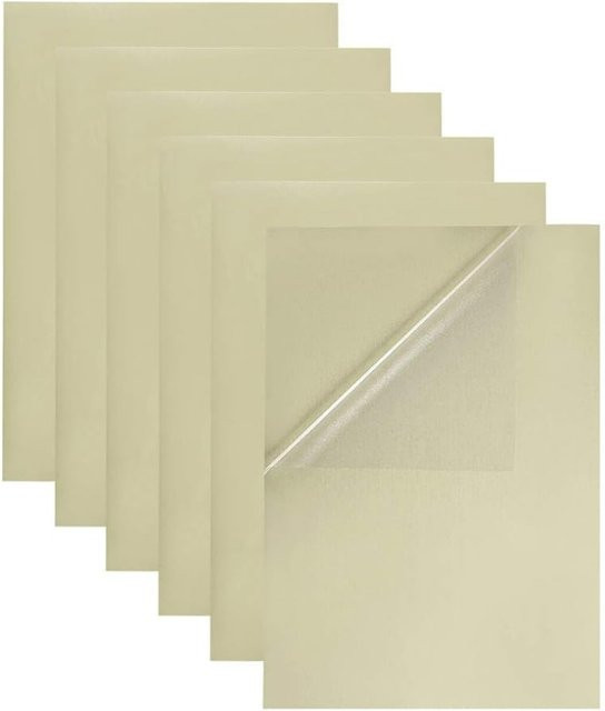 30 Blatt transparente Laserdrucker Etiketten in A4 Größe, wasserfeste Aufkleber aus Kunststoff für vielseitige Anwendungen - Bild 1