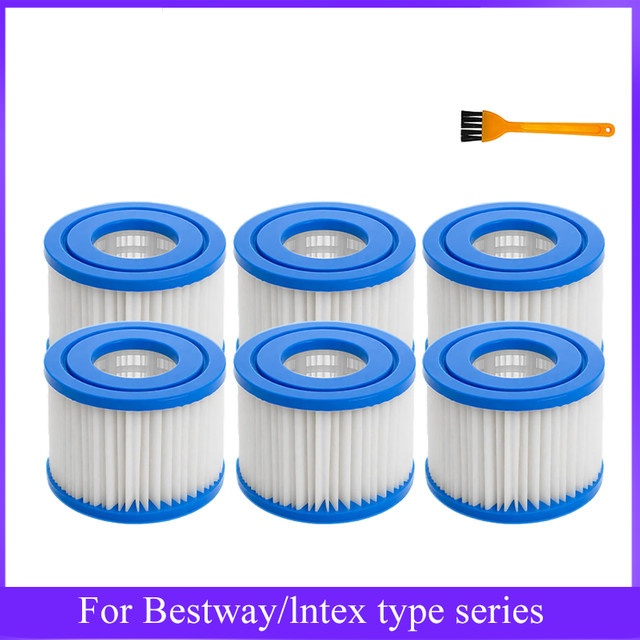 Intex Filterkartusche Typ VI für Flowclear und Lay-Z-Spa, Blau - Bild 1