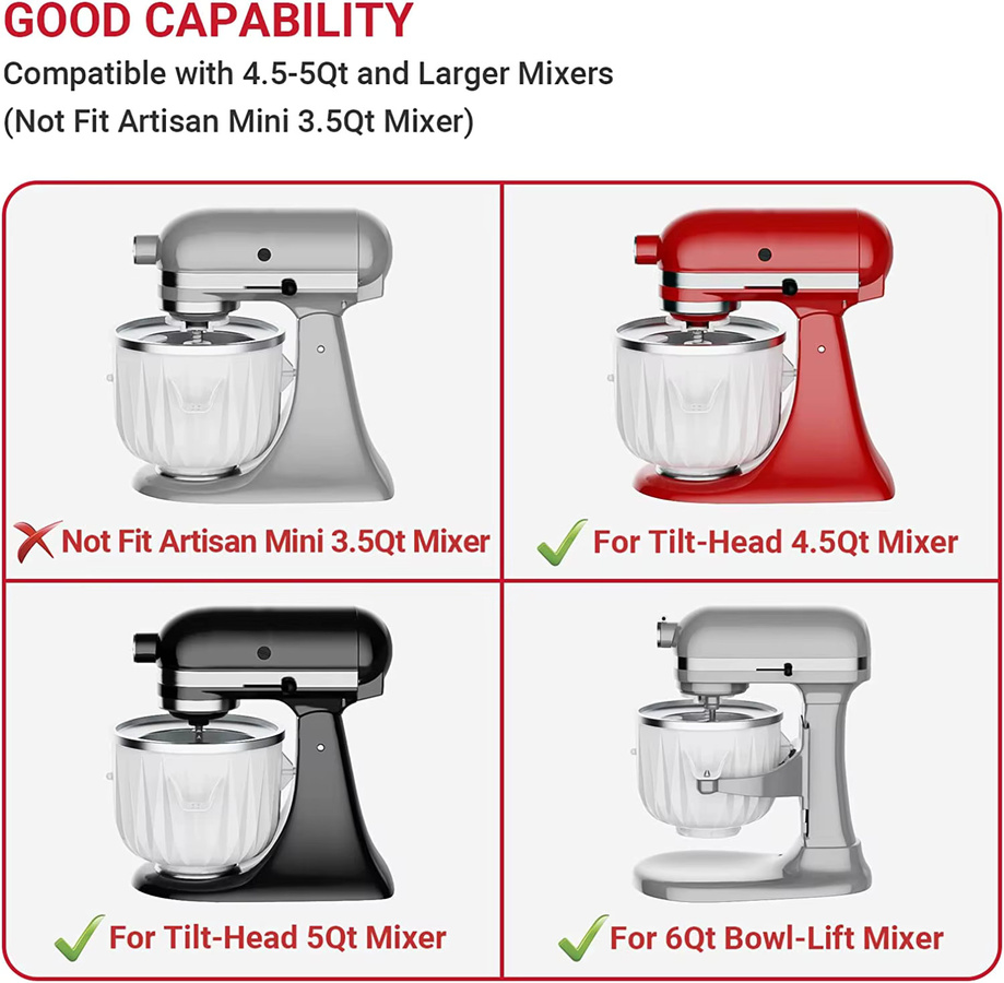KitchenAid Eisaufsatz für Gelato, Sorbet und Eis mit 2 Liter Fassungsvermögen - Bild 2