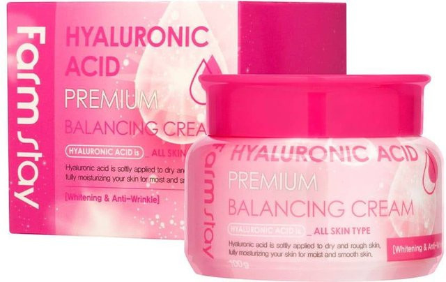 Farm Stay Hyaluronsäure Premium Ausgleichende Creme, 100 g, Trockene Haut - Bild 1