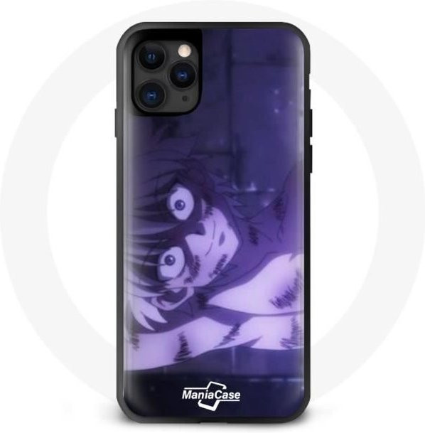 MANIACASE iPhone 13 Hülle mit Hunter X Hunter Japanischem Anime Manga Design in Purple - Bild 1
