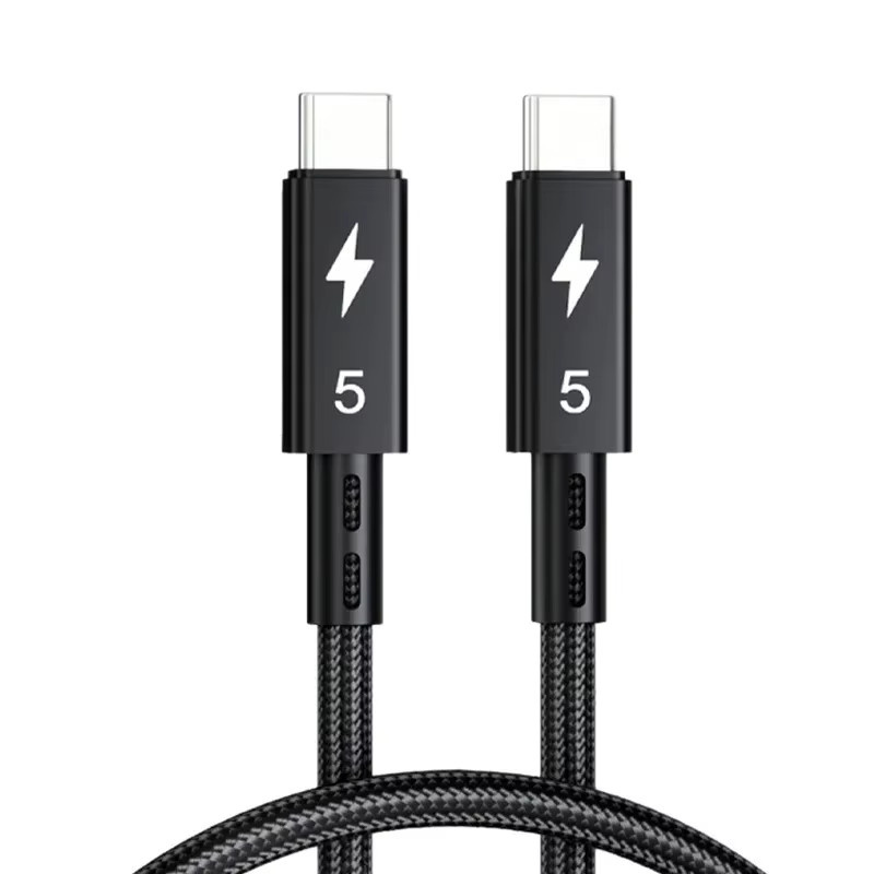 ASUS Thunderbolt 5 USB-C Kabel in Schwarz mit 120Gbps Datenübertragung und 240W Power Delivery für MacBook, iPad, iPhone und Android - Bild 7