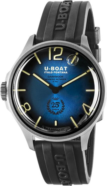 U-Boat Armbanduhr, Quarz, Edelstahl, 46 mm, Herren, Blau - Bild 1