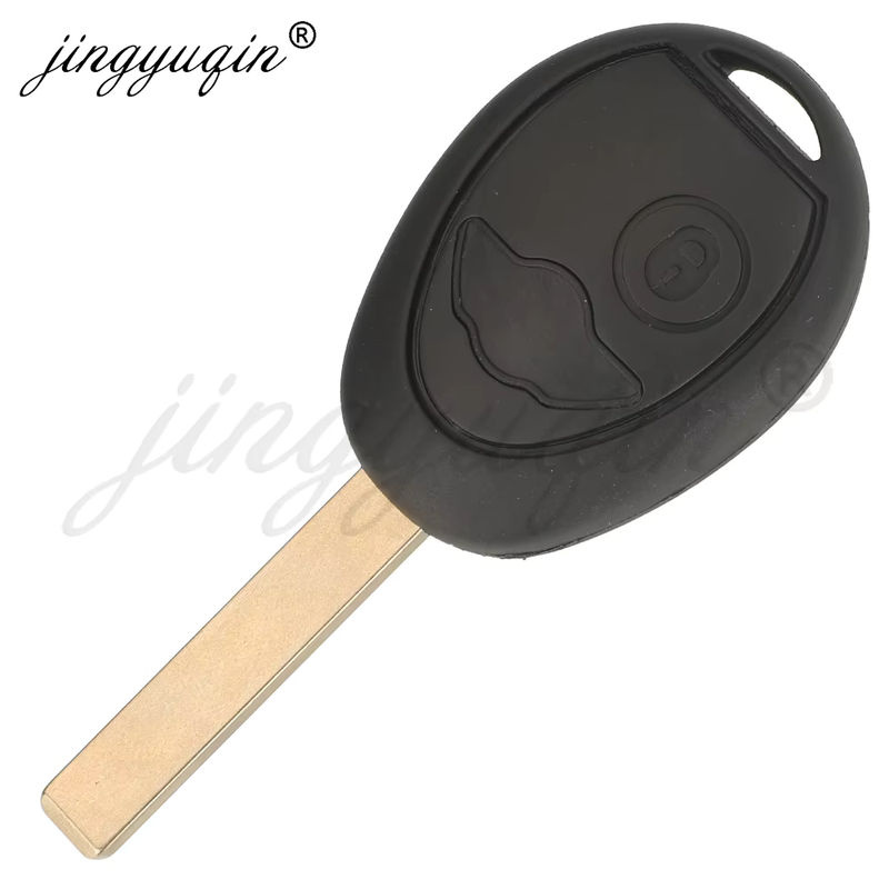 Jingyuqin Auto Schlüssel Shell mit 2 Tasten Fernbedienung in Schwarz für Land Rover Discovery 199-2004, BMW Mini Cooper R50 R53 S 2001-2005 und MG7 - Bild 2
