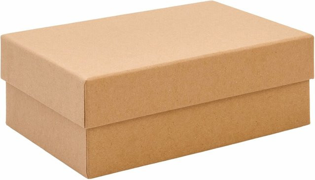 Rico Design Paper Poetry Renew Geschenkbox aus Kraftpapier in Braun, B: 17,8 cm, H: 11,3 cm, T: 6,2 cm - Bild 1
