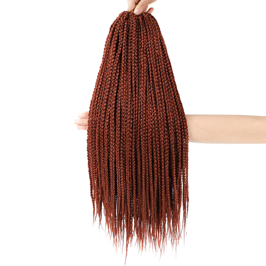 Box Braid Häkelhaar Synthetik, Damen - Bild 3