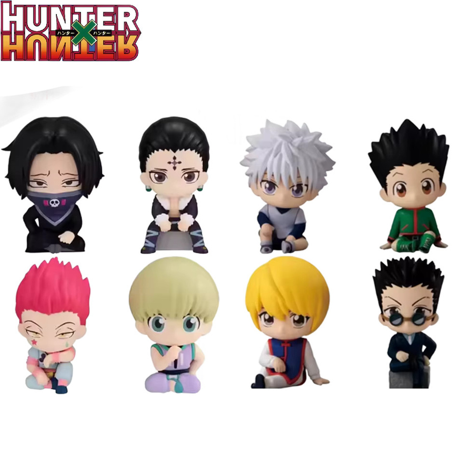 8er Set Hunter x Hunter Action Figuren aus PVC von Bandai in Multicolor - Bild 2