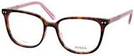 Fossil FOS 7183 Korrektionsbrille, Vollrand, quadratisch, braun, Damen - Bild 1